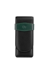 Leather case TG 32 black-green