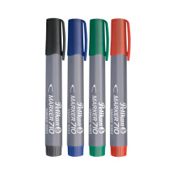 Permanent Marker 710, 4 colors