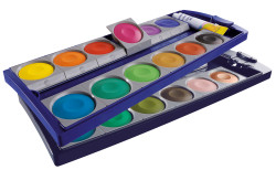 Opaque paint box K24 open