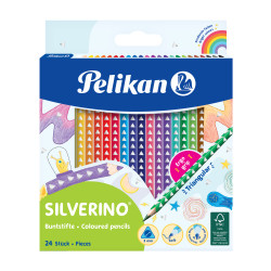 Colored pencils SILVERINO thin...