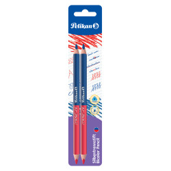 Colored Pencils red & blue, th...