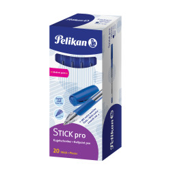 Ballpoint pen STICK pro blue,...