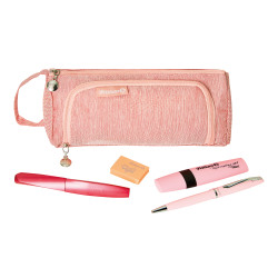 Pencil pouch Homeoffice rose c...