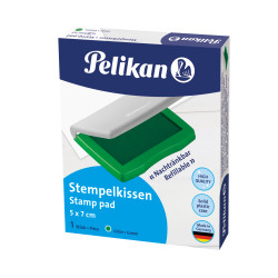 Stamp pad 3E green in plastic...
