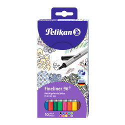 Fineliner 96, 10 pieces assort...