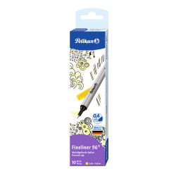 Pelikan Fineliner 96 Marker Basic 10 Piece Set