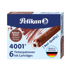 Ink cartridge 4001 TP/6 brown,...